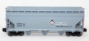 Lionel 6-17124 ADM ACF 3 Bay Hopper Bio Products Standard O ADMX 50224 C-7 Boxed