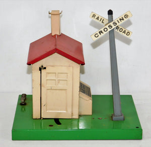 Lionel 45N Gateman PREWAR 1940 Ivory Decal version works + Original Box dc buck