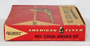 American Flyer 23026 Service Kit Boxed Red/White box C-6 +Notice M4624