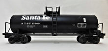 Load image into Gallery viewer, Lionel 6-17900 Sante Fe Unibody Tank Car O Gauge 1990 Black ATSF Standard O C-8
