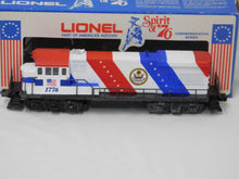 Load image into Gallery viewer, Lionel 1776 Bicentennial Spirit of 76 U36 diesel locomotive SCL 1976 O Seaboard Coast Line
