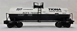 Lionel 6-17906 SCM Tank Car Chemicals Tiona Titanium Dioxide Unibody Standard O