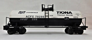 Lionel 6-17906 SCM Tank Car Chemicals Tiona Titanium Dioxide Unibody Standard O