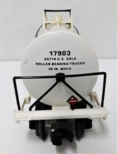 Load image into Gallery viewer, Lionel 6-17903 Conoco Tank Car Oil Gas Petroleum O Gauge White Unibody Trains
