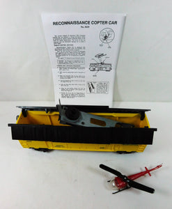 Lionel 3619 Reconnaissance Helicopter Car Postwar Operates Works Instruction cpy