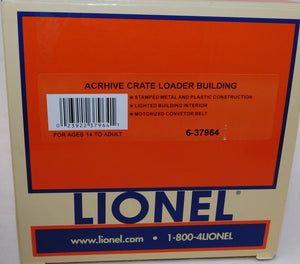 Lionel 6-37964 Crate Loader Archive Collection Operating Freight Terminal C-9 O