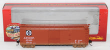 Load image into Gallery viewer, Ertl #4990 AT&amp;SF 50&#39; USRA Double Sheated Boxcar Boxed HO Scale #37469 Santa Fe
