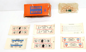 Lionel 1640-100 BOXED Accessories for 1960 Presidential Special 1640W banners +