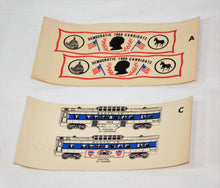 Load image into Gallery viewer, Lionel 1640-100 BOXED Accessories for 1960 Presidential Special 1640W banners +
