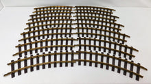 Load image into Gallery viewer, LGB 1100 curved TRACK 12 sections USED G scale gauge brass complete circle 600mm
