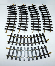Load image into Gallery viewer, LGB 1100 curved TRACK 6 sections G scale gauge brass half circle 600mm USED C-8
