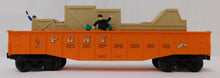 Load image into Gallery viewer, Lionel 6-26972 PONY EXPRESS Animated Gondola Chase car Cop &amp; Hobo operating gondola
