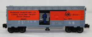 Lionel 6-19816 Madison Hardware Operating Boxcar in Shipper FROM Madison Hardware UNUSED