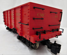 Load image into Gallery viewer, Bachmann #44 Ore Car Clementine Mining Co Wood Sided Red Freight Hopper G Scale
