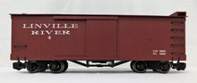 Load image into Gallery viewer, Bachmann 93321 Linville River #4 Wood-sided Box Car Metal Wheels Knuckle coupl G
