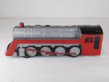 Load image into Gallery viewer, Marx Toy Steam Locomotive FRICTION toy Hong Kong UK Red/Black tin Vintage BOXED
