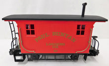 Load image into Gallery viewer, Bachmann Bobber Caboose Paul Bunyan Logging Co #10 G Gauge Red Railroad Train
