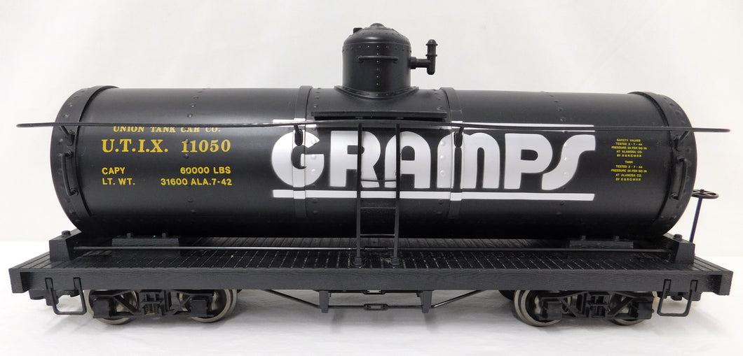 Bachmann 93445 Gramps UTLX 11050 Union Tank Car G Gauge Railroad Metal Wheels RR