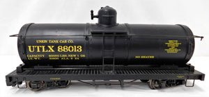 Bachmann 93465 Union Tank Car 88013 UTLX Platform G Gauge Petroleum Train 1 dome