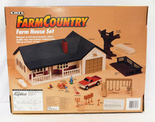 Load image into Gallery viewer, HTF Ertl 3426 Farm Country Farm House Set 40pc 1/64 NIB Toy 1997 C-7 O/S +CARDS!
