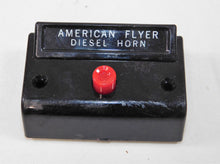 Load image into Gallery viewer, American Flyer #561 Diesel Horn Billboard Sound BOXED w/button 1950s Santa Fe C7
