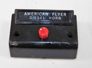 American Flyer #561 Diesel Horn Billboard Sound BOXED w/button 1950s Santa Fe C7