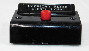 American Flyer #561 Diesel Horn Billboard Sound BOXED w/button 1950s Santa Fe C7