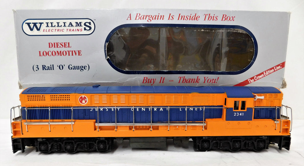 Williams 2341 Jersey Central FM Trainmaster A Dual Motors Diesel Crown Edition O