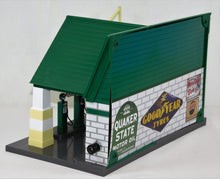 Load image into Gallery viewer, Menards Dave&#39;s Garage Towing Tires TuneUps O Gauge Assembled Lighted Figrs C8 Serv
