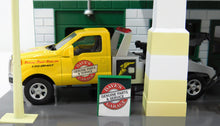 Load image into Gallery viewer, Menards Dave&#39;s Garage Towing Tires TuneUps O Gauge Assembled Lighted Figrs C8 Serv
