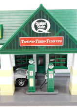 Load image into Gallery viewer, Menards Dave&#39;s Garage Towing Tires TuneUps O Gauge Assembled Lighted Figrs C8 Serv
