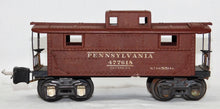 Load image into Gallery viewer, Lionel 2672 Brown NC5 Caboose 41-42 Prewar tinplate Type IV-E truck Pennsylvania
