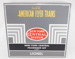 American Flyer 6-49611 New York Central NYC Passenger Set PA AA + 4 streamliner