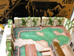 BARZSO Adventures of ZORRO Playset Hacienda / Courtyard 2009 54mm Boxed Big Set