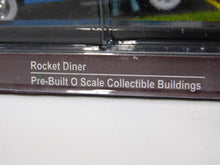 Load image into Gallery viewer, Menards 279-8322 Rocket Diner O Gauge  Smokes Lights Figures Layout Restaurant
