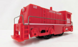 Marx Trains 112 Lehigh Valley LV GE 70-Ton Switcher RED DC diesel switcher CLEAN Vintage