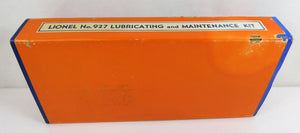 Lionel 927 CLEAN POSTWAR Boxed Lubricating Maintenance Kit w/Instrct + BLUE tin