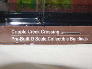 Menard's 2798305 O Gauge Cripple Creek Crossing Train Switch Tower Weathered C9+