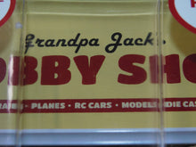 Load image into Gallery viewer, Menards 2750616 O Gauge Grandpa Jack&#39;s Hobby Shop C9+ Train layout building lit
