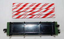 Load image into Gallery viewer, Lionel 3461Postwar GREEN Automatic Dump Car w/ Christmas Peppermint Stick Logs Load
