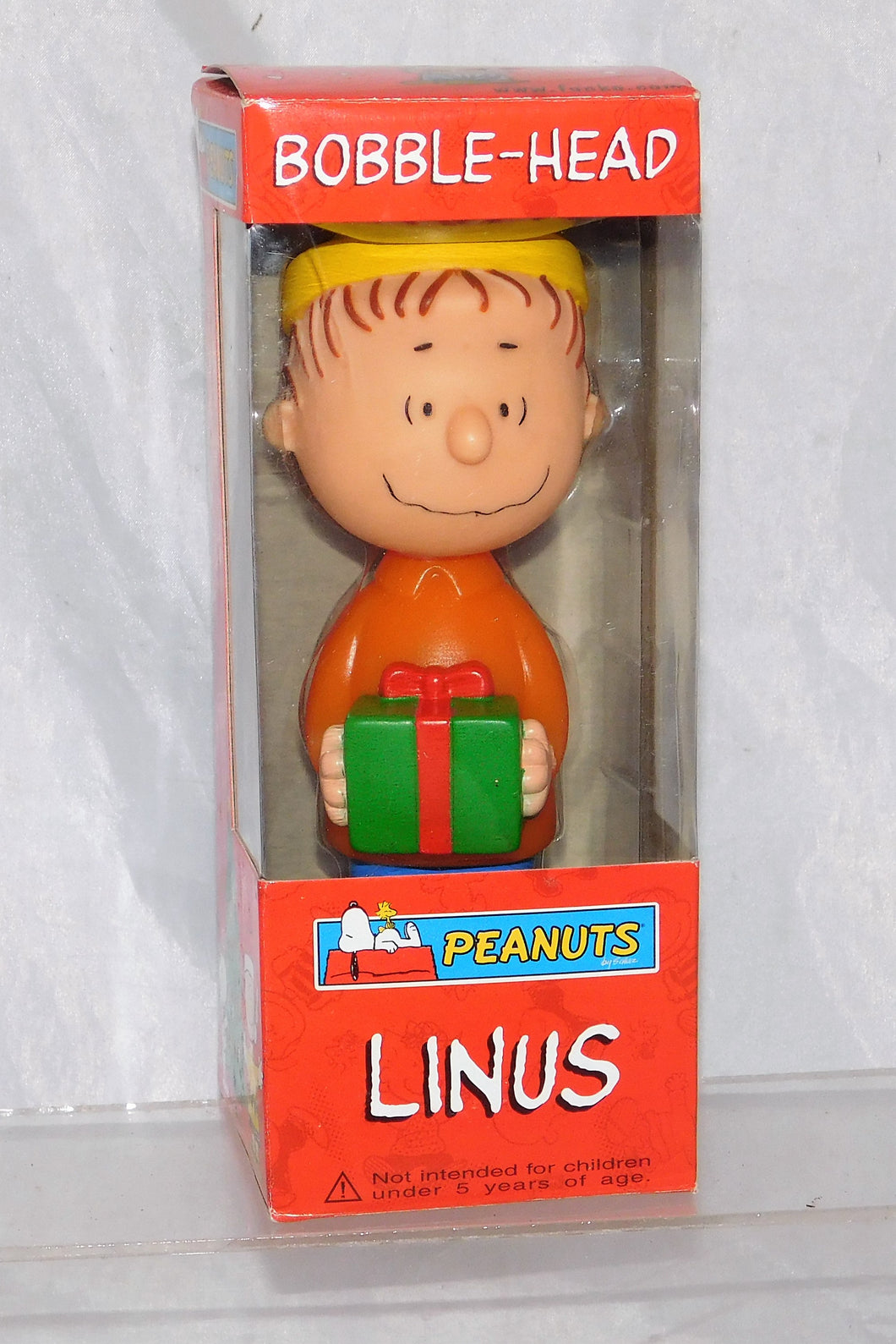 Christmas Linus Funko Bobble-Head Doll Peanuts Charlie Brown 7