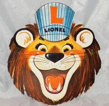 Load image into Gallery viewer, Lionel Lenny the Lion Mask 1957 Promotional 12x10 unused Halloween C-7+ Original
