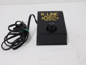 K-Line K-950 transformer 20 volt w/ whistle controller AC power O set / accessry