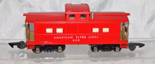 Load image into Gallery viewer, American Flyer Lines 630 Red Painted Lighted Caboose 1953 Link AFL Scarce S
