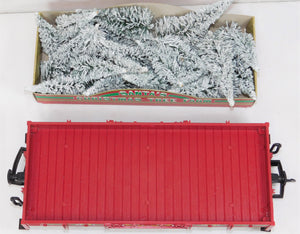 LGB 42130 The Christmas Train Santa's Tree Farm Gondola frostd tree load G scale