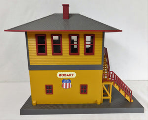 MTH 30-9048 Union Pacific Switch Tower Rail Yard Building HOBART Detail C7 2000