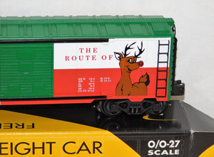 K-Line K641-7412 Christmas Car 2002 Reindeer with Red LIGHTED nose Route of Rudo