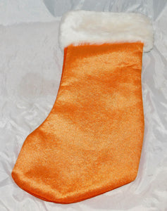 Lionel 9-33023 Christmas Stocking 19" long Holiday Orange Logo Design for Santa!