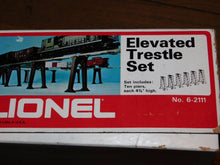 Load image into Gallery viewer, Lionel Trains 6-2111 Elevated Trestle Set 10 pieces + connectors SEALED bags C-9
