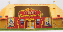 Load image into Gallery viewer, American Flyer Circus Assembled Cutouts Diorama of Set 5002T Landscaped +Tickets
